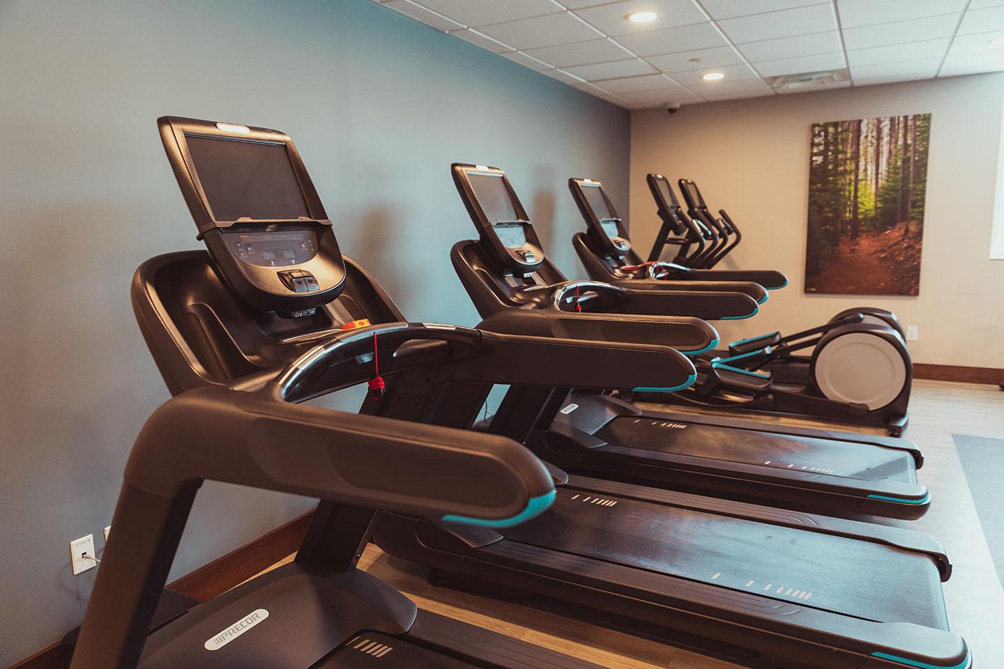 Fitness Center treadmills