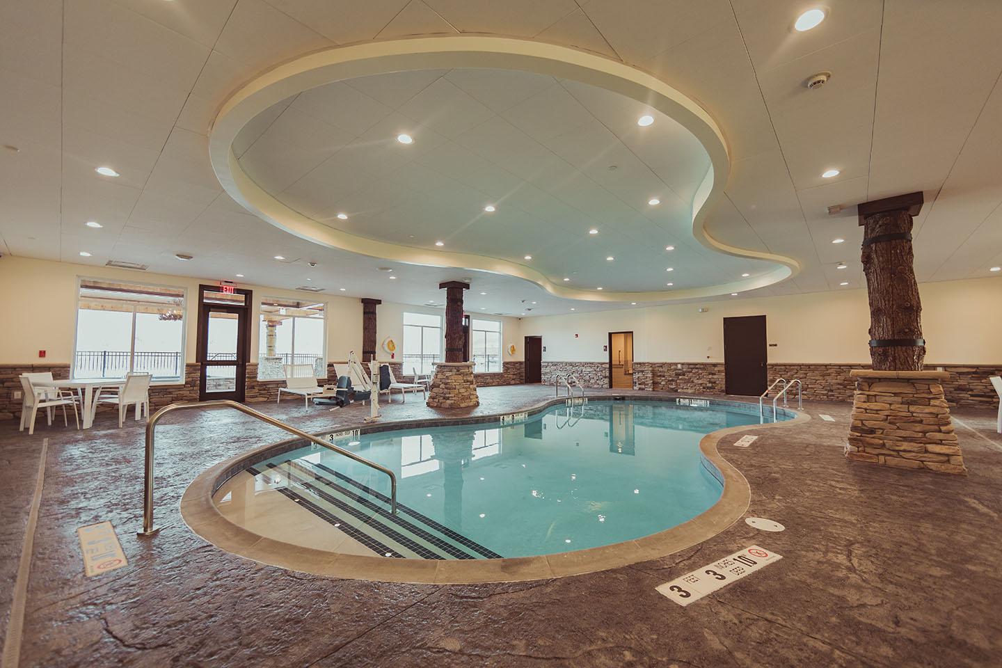 Pool area indoor pool