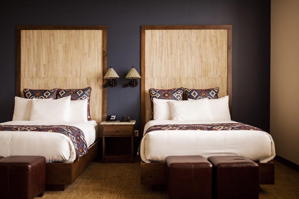 Double Queen with Sofa bed two beds